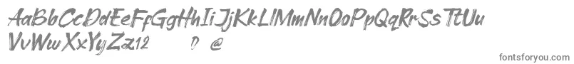 Cleopharta demo Font – Gray Fonts on White Background