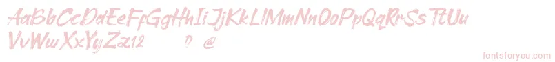 Cleopharta demo Font – Pink Fonts on White Background