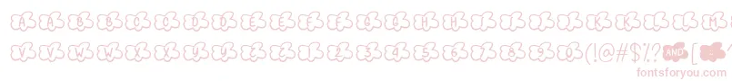 Подробнее о шрифте Clouds Smile Too Шрифт Clouds Smile Too – розовые шрифты