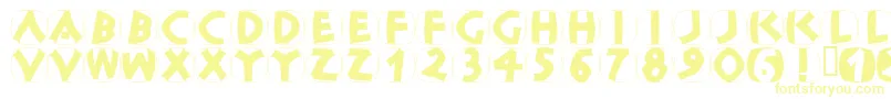ClassicapsShields Font – Yellow Fonts