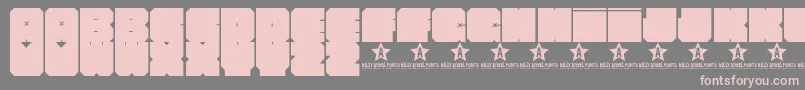 CLUBHtrl    Font – Pink Fonts on Gray Background