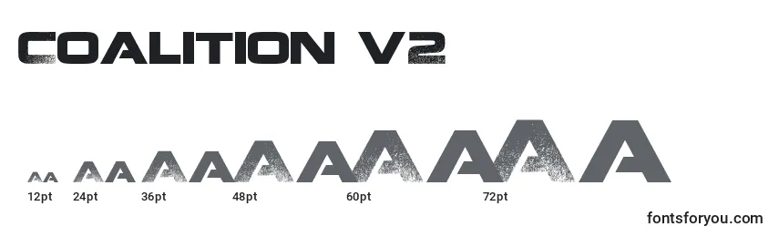 Coalition v2  Font Sizes