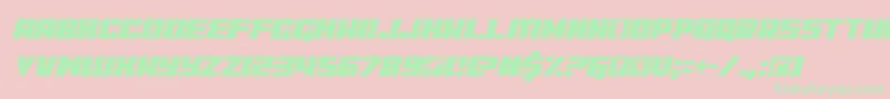 coderconditalic Font – Green Fonts on Pink Background