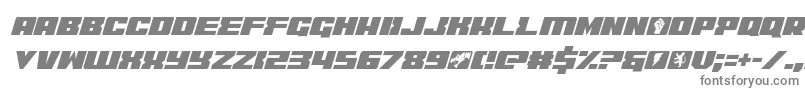Шрифт coderitalic – серые шрифты на белом фоне