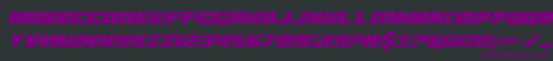 coderitalic-fontti – violetit fontit mustalla taustalla