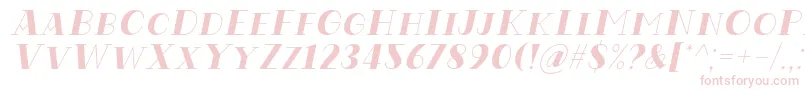 Codian October Eight Italic Font by Situjuh 7NTypes Font – Pink Fonts