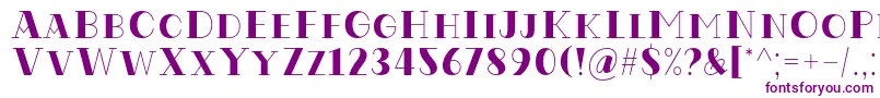 Codian October Eight Regular Font by Situjuh7NTypes-fontti – violetit fontit valkoisella taustalla