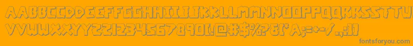 More about coffinstone3d Font coffinstone3d Font – Gray Fonts on Orange Background