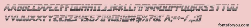 coffinstonegradital Font – Black Fonts on Pink Background