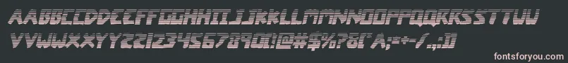 coffinstonegradital Font – Pink Fonts on Black Background