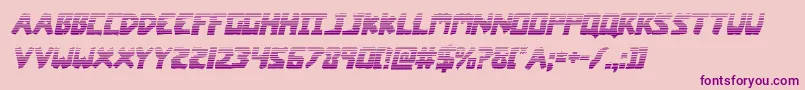 coffinstonegradital Font – Purple Fonts on Pink Background