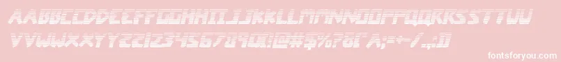 coffinstonegradital Font – White Fonts on Pink Background