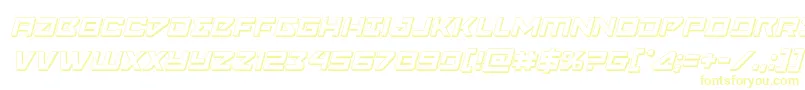 Navycadet3Dital Font – Yellow Fonts