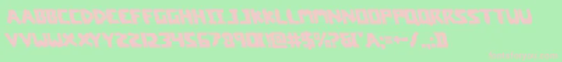 Шрифт coffinstoneleft – розовые шрифты на зелёном фоне