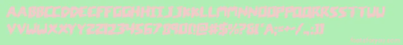 coffinstonerotal Font – Pink Fonts on Green Background