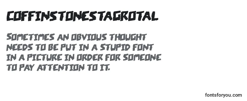 Coffinstonestagrotal Font