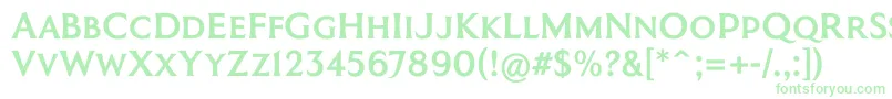 CoinageCapsKrugerGray Font – Green Fonts