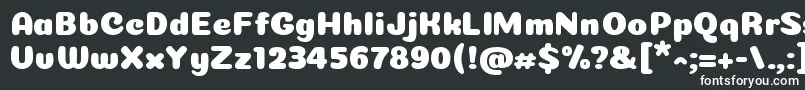 Coiny Cyrillic-fontti – valkoiset fontit