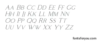 Шрифт Coldiac Italic
