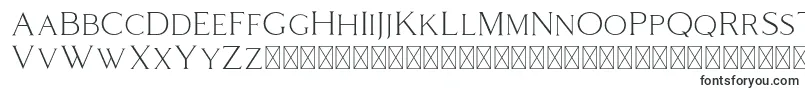 Coldiac-fontti – Serifeillä varustetut fontit