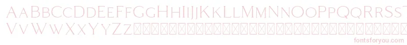 Coldiac Font – Pink Fonts on White Background