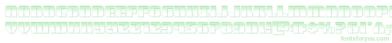Warpthrusterplat Font – Green Fonts
