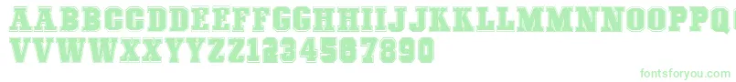 COLLEGEFREAKS Demo Font – Green Fonts