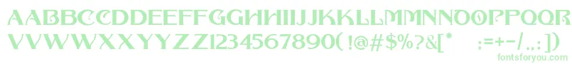 COLLONAR CAPS Font – Green Fonts