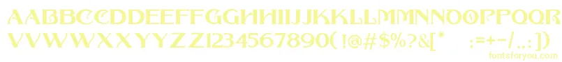 COLLONAR CAPS Font – Yellow Fonts