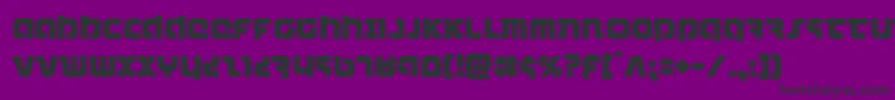 Шрифт combatdroid – чёрные шрифты на фиолетовом фоне