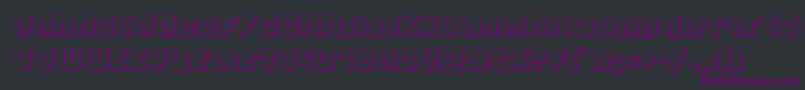 fuente combatdroid3d – Fuentes Moradas Sobre Fondo Negro