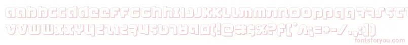 combatdroid3d Font – Pink Fonts on White Background