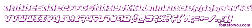 Шрифт combatdroid3dital – фиолетовые шрифты