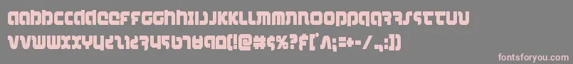 combatdroidcond Font – Pink Fonts on Gray Background