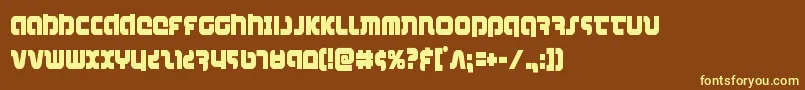 Подробнее о шрифте combatdroidcond Шрифт combatdroidcond – жёлтые шрифты на коричневом фоне