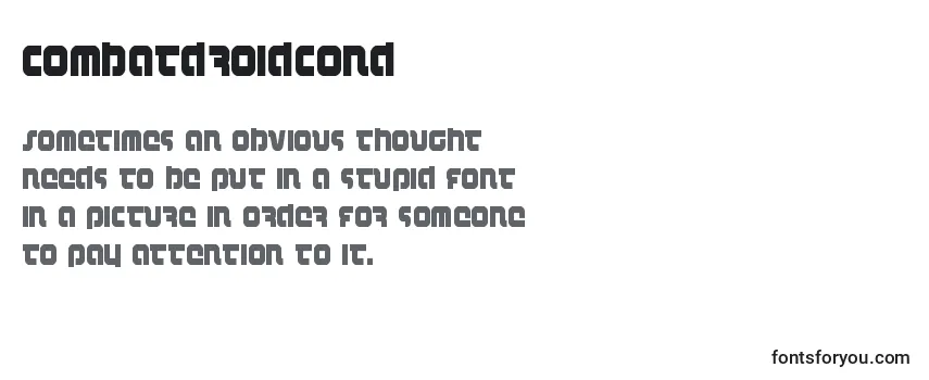Combatdroidcond (123744) Font