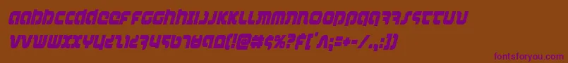 More about combatdroidcondital Font combatdroidcondital Font – Purple Fonts on Brown Background