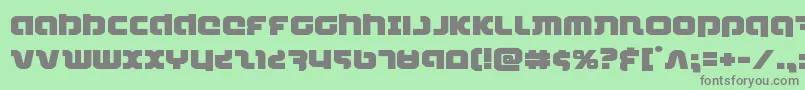 combatdroidexpand Font – Gray Fonts on Green Background