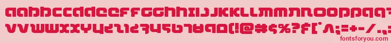 combatdroidexpand Font – Red Fonts on Pink Background