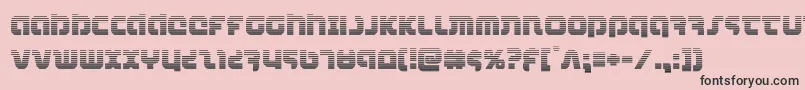 combatdroidgrad Font – Black Fonts on Pink Background