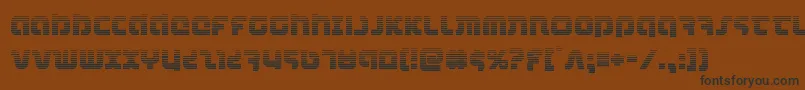 combatdroidgrad Font – Black Fonts on Brown Background