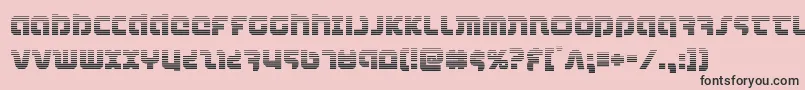 combatdroidgrad Font – Black Fonts on Pink Background