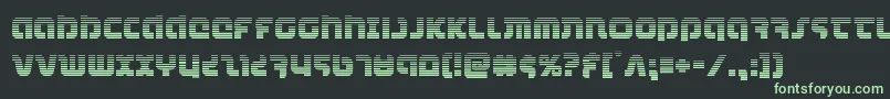 combatdroidgrad Font – Green Fonts on Black Background