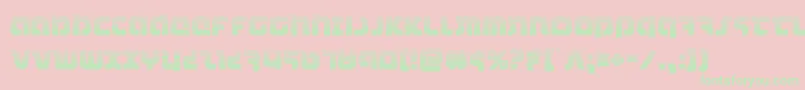 combatdroidgrad Font – Green Fonts on Pink Background
