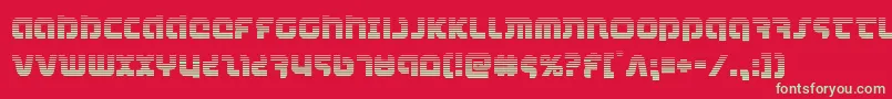 fuente combatdroidgrad – Fuentes Verdes Sobre Fondo Rojo