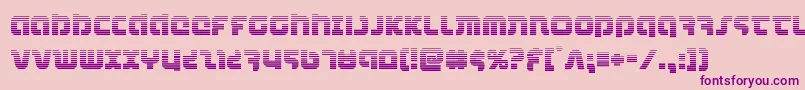 combatdroidgrad Font – Purple Fonts on Pink Background