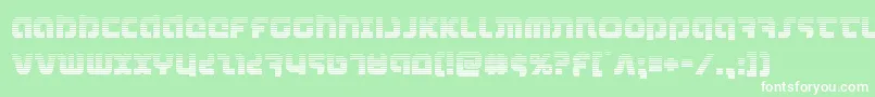 フォントcombatdroidgrad – 緑の背景に白い文字