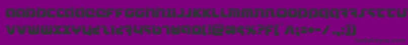 combatdroidhalf Font – Black Fonts on Purple Background