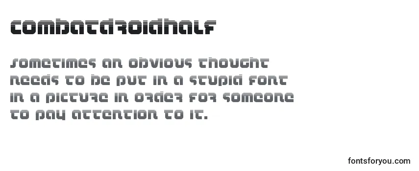 Combatdroidhalf (123756)-fontti