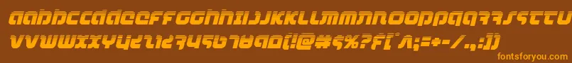 Подробнее о шрифте combatdroidhalfital Шрифт combatdroidhalfital – оранжевые шрифты на коричневом фоне